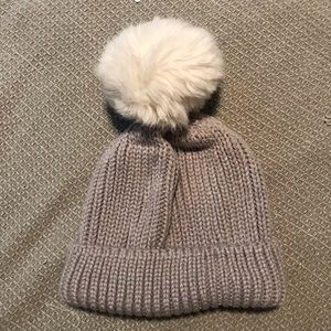 Comfy gray beanie